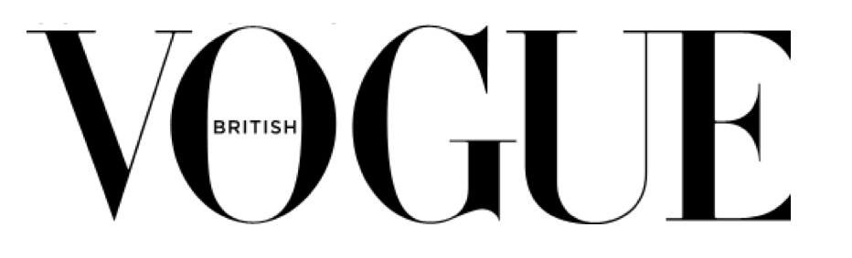 British Vogue Logo white background
